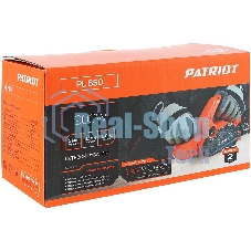 Рубанок электрический PATRIOT PL 850, мощность 900Вт, ширина строгания 82 мм, комплект для выборки четверти