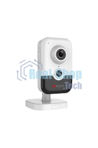 Видеокамера IP Hikvision HiWatch DS-I214(B) 2-2мм цветная корп.:белый/черный