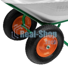 Тачка садово-строительная Palisad 2-х колесная, усиленная, грузоподъемность 320 кг, объем 100 л
