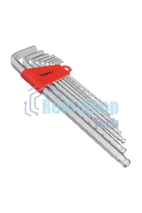 Набор имбусовых ключей Matrix HEX 9 шт экстра-длинный с шаром