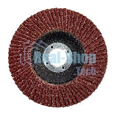 Круг лепестковый торцевой Matrix, P 24, 125 х 22,2 мм