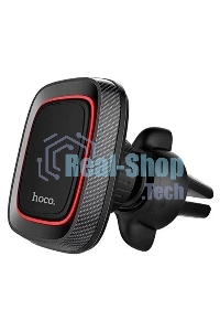 Автомобильный держатель для смартфона Hoco CA23, на дефлектор, магнитный, черный