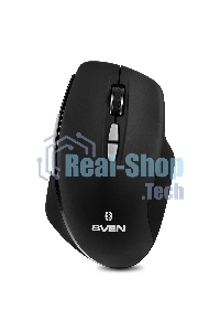 Мышь беспроводная SVEN RX-590SW черный, 1600 dpi, радиоканал, Bluetooth, USB, кнопки - 7