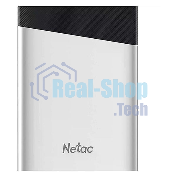 Внешний SSD Netac Z6S, 960 GB, USB 3.2 Gen 2 Type-C, R/W 520/480, серебристый