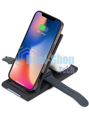 Беспроводное зарядное устройство Buro CWC-QC5 15W 3A (QI) USB-C универсальное черный