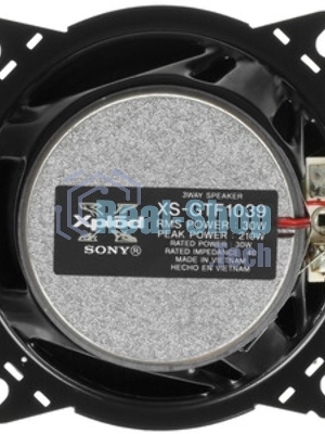 Колонки автомобильные Sony XS-GTF1039 (без решетки) 210Вт 88дБ 4Ом 10см (4дюйм) (ком.:2кол.) коаксиальные трехполосные