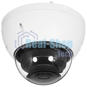 Купольная вандалозащищенная IP-камера 8Мп AC-D3183WDZIR5 - объектив 2.7-12мм с мотор-зумом и автофокусом, механический ИК-фильтр, двусторонний аудиоканал, ИК-подсветка, питание PoE/12В. Real WDR (120dB). Слот microSD (архив до 128Гб).