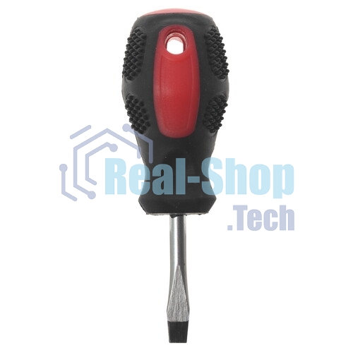 Отвертка Matrix Anti-Slip, SL5,0 х 38 мм, CrV, двухкомп. рукоятка