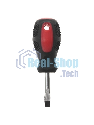 Отвертка Matrix Anti-Slip, SL5,0 х 38 мм, CrV, двухкомп. рукоятка