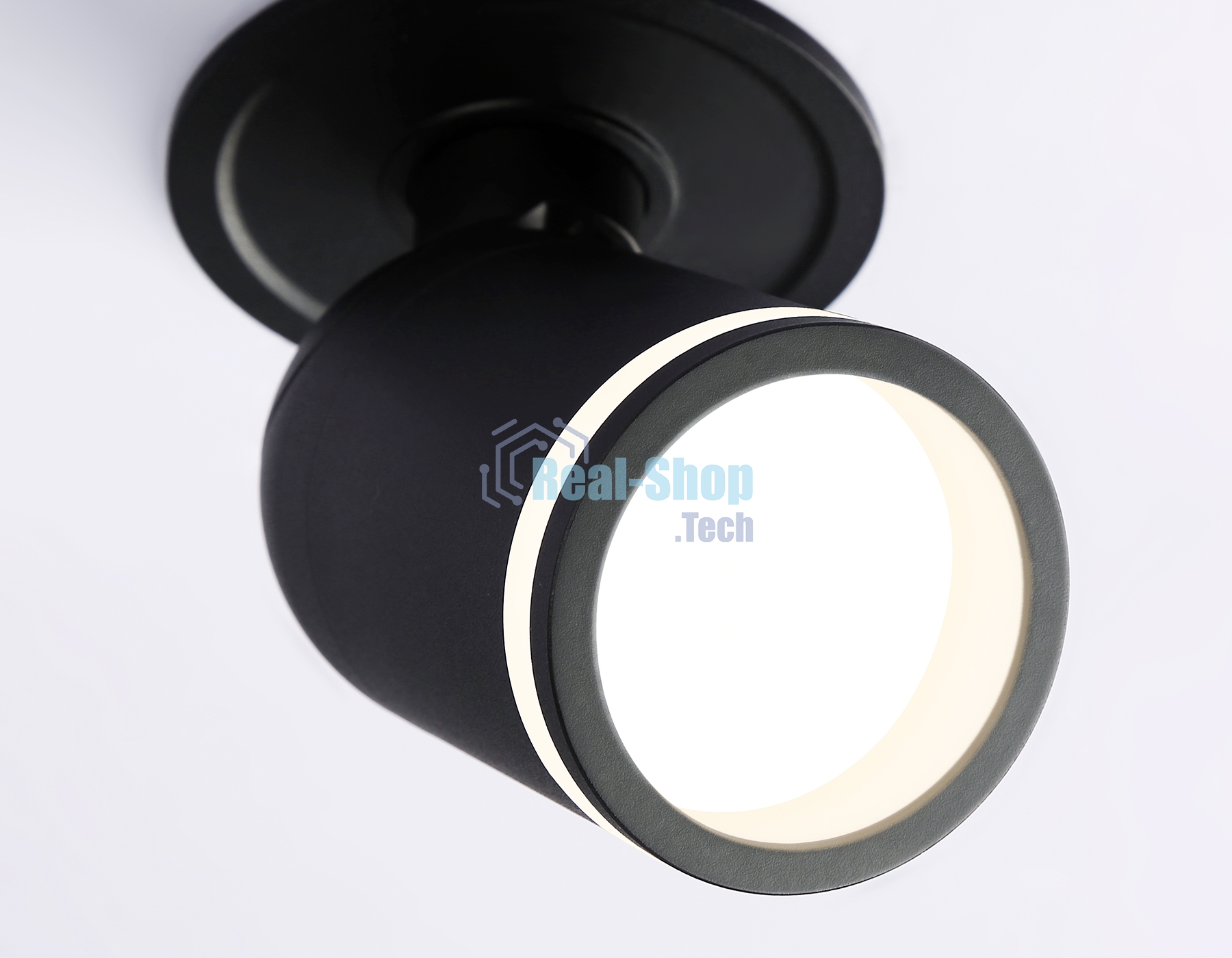 Светильник Ambrella light TA1273 SBK/FR черный песок/белый матовый MR16 GU5.3 D55*136