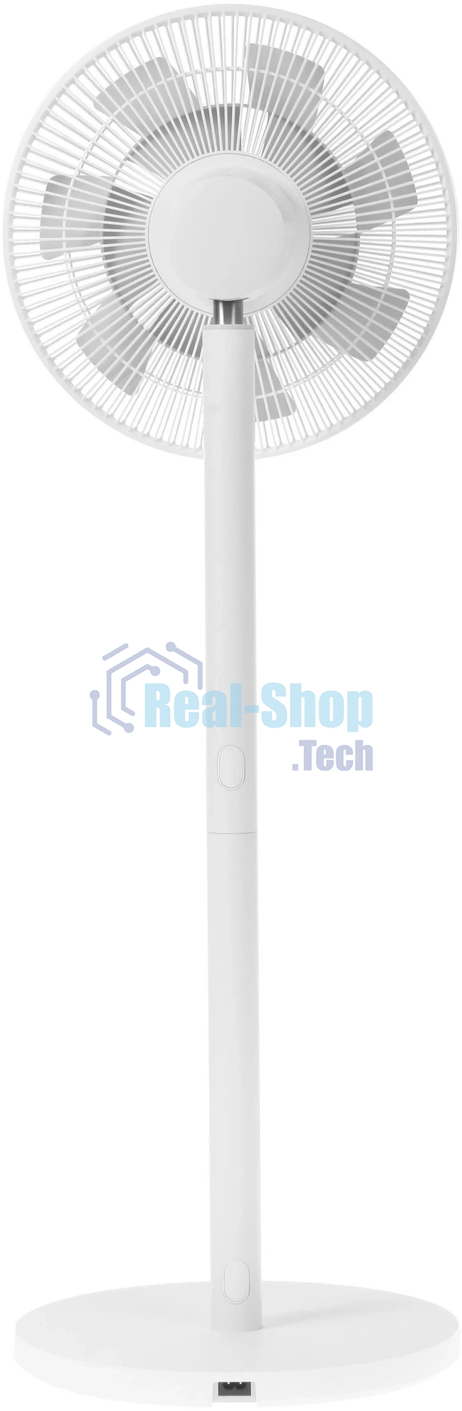 Вентилятор Xiaomi Mi Smart Standing Fan 2 белый, напольный, 15 Вт, 100 скоростей, 35.5 см