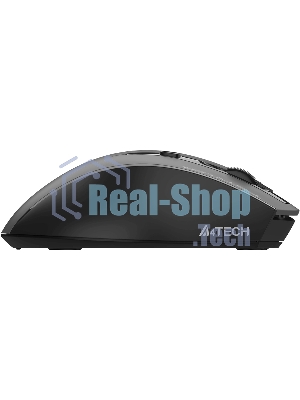 Мышь A4Tech Fstyler FG55S Plus серый оптическая 1200dpi silent беспров. USB