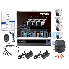 Комплект видеонаблюдения Falcon Eye FE-104MHD Дом