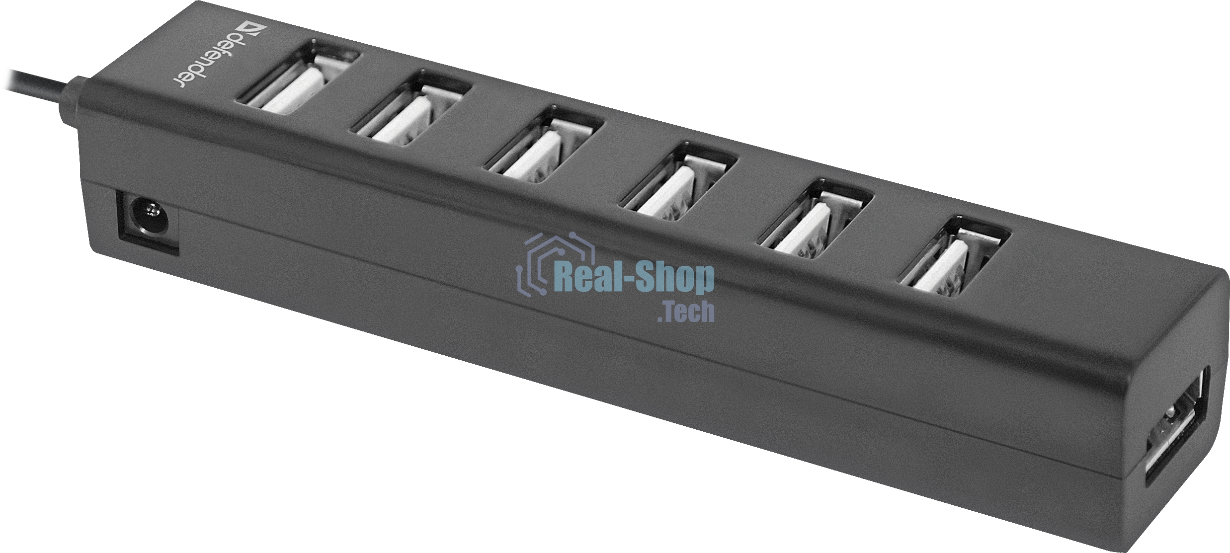 USB-концентратор Defender Quadro Swift USB2.0, 7 портов