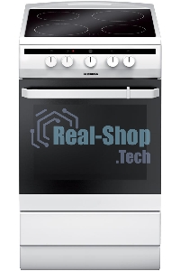 Плита электрическая Hansa FCCW54002 белый, конфорок 4 шт, духовка 68 л, 50 см x 85 см x 60 см