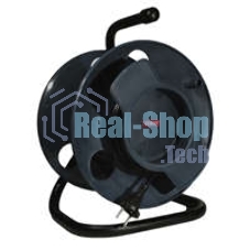 Удлинитель на катушке 1х20 м без заземл. 10А IP20 2.2 кВт с выносн. розеткой Союз 481S-2202