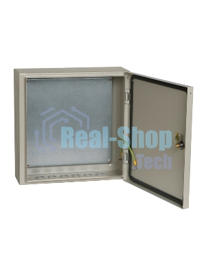 Корпус металлический ЩМП-4.4.1-0 74 У2 IP54 ИЭК YKM40-441-54 размеры 400х400х150 мм