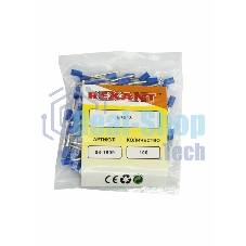 Наконечник штыревой втулочный изолированный Rexant F-18 мм 0.75 мм² (НШВи 0.75-18) синий