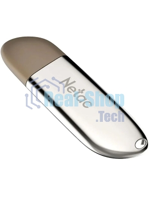 Флешка USB Netac U352 (NT03U352N-064G-20PN), 64Gb, USB 2.0, R/W 50/15, серебристый