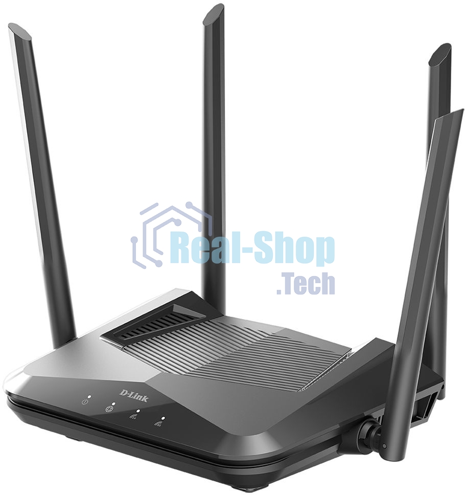 Двухдиапазонный гигабитный Wi-Fi 6 маршрутизатор D-Link DIR-X1530/RU/A1A AX1500 (466526)