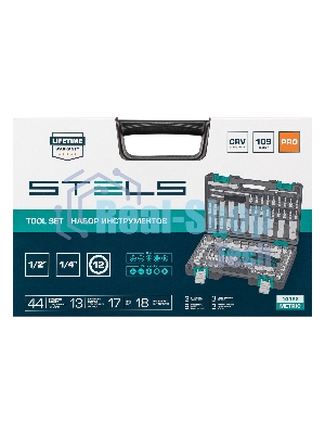 Набор инструментов Stels 14122 109 предметов 12-ганные головки