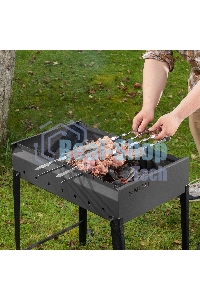 Мангал сварной, 605х375х138/640 мм, сталь 2 мм, Camping Palisad