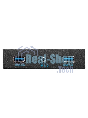 Планка USB на переднюю панель ExeGate U3H-627S, 3,5