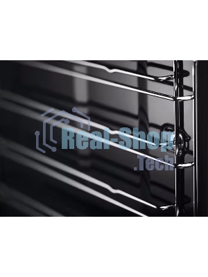 Встраиваемый духовой шкаф Electrolux EOF5H50BX, Электрический духовой шкаф с конвекцией, приготовление на пару, объем 65 л, 8 режимов, очистка каталитическая, 2 стекла в дверце, направляющие проволочные, нержавеющая сталь