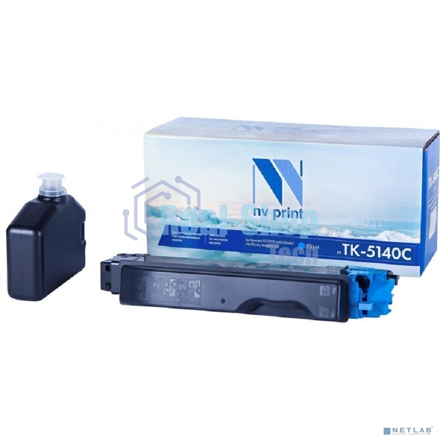 Картридж NVPrint совместимый Kyocera TK-5140 Cyan для ECOSYS M6030cdn/P6130cdn/M6530cdn (5000k)