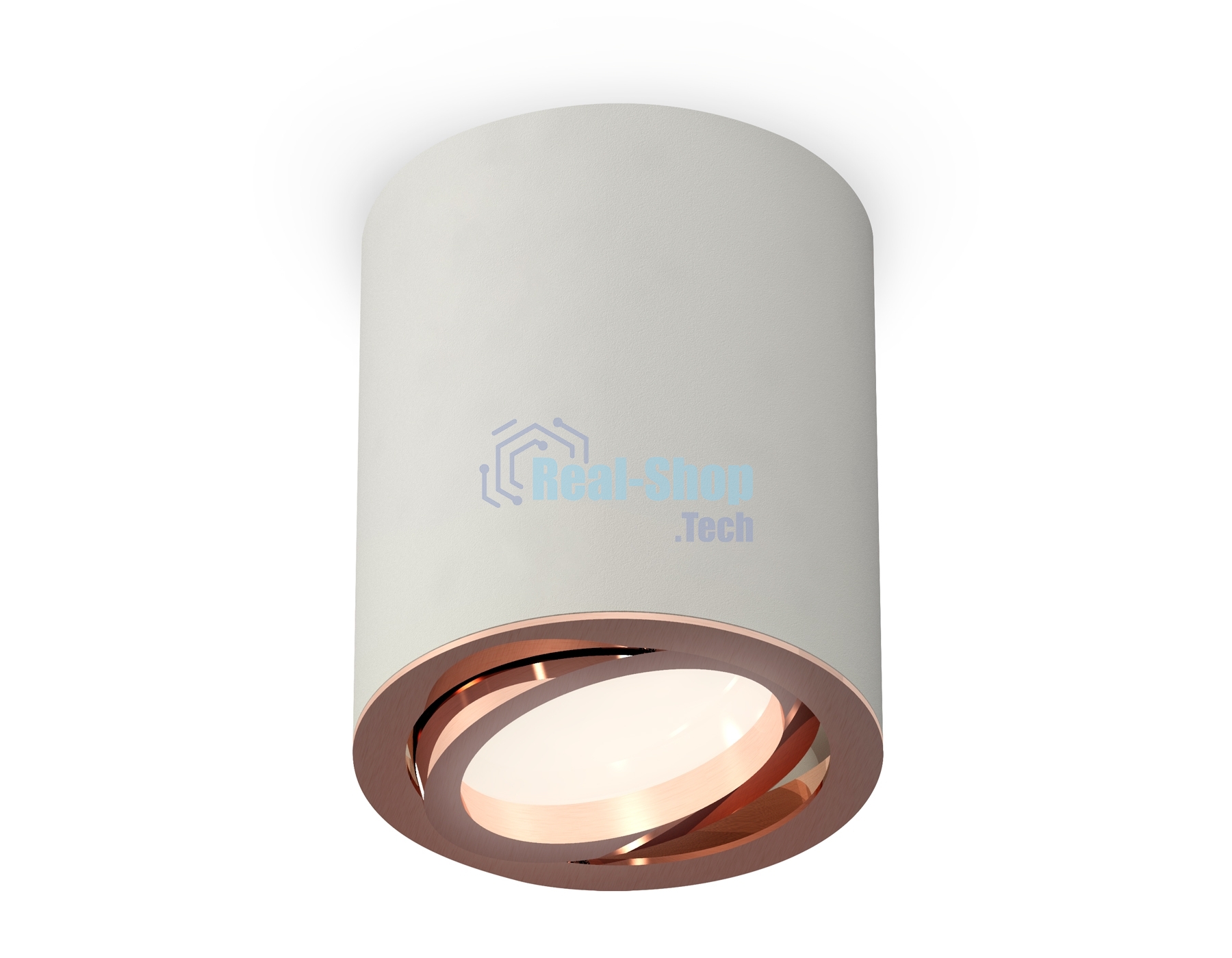 Светильник Ambrella Light XS7423023 SGR/PPG серый песок/золото розовое полированное MR16 GU5.3 (C7423, N7005)