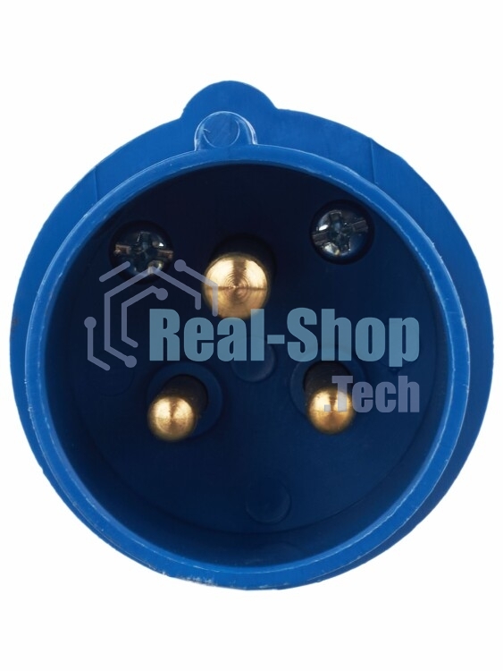Вилка IEK PSR01-016-3 013 2Р+РЕ 16А 220В IP44 IEK