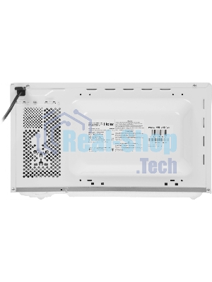 Микроволновая печь Haier HMB-MM207WA белый, 20 л, 700 Вт, переключатели - поворотный механизм