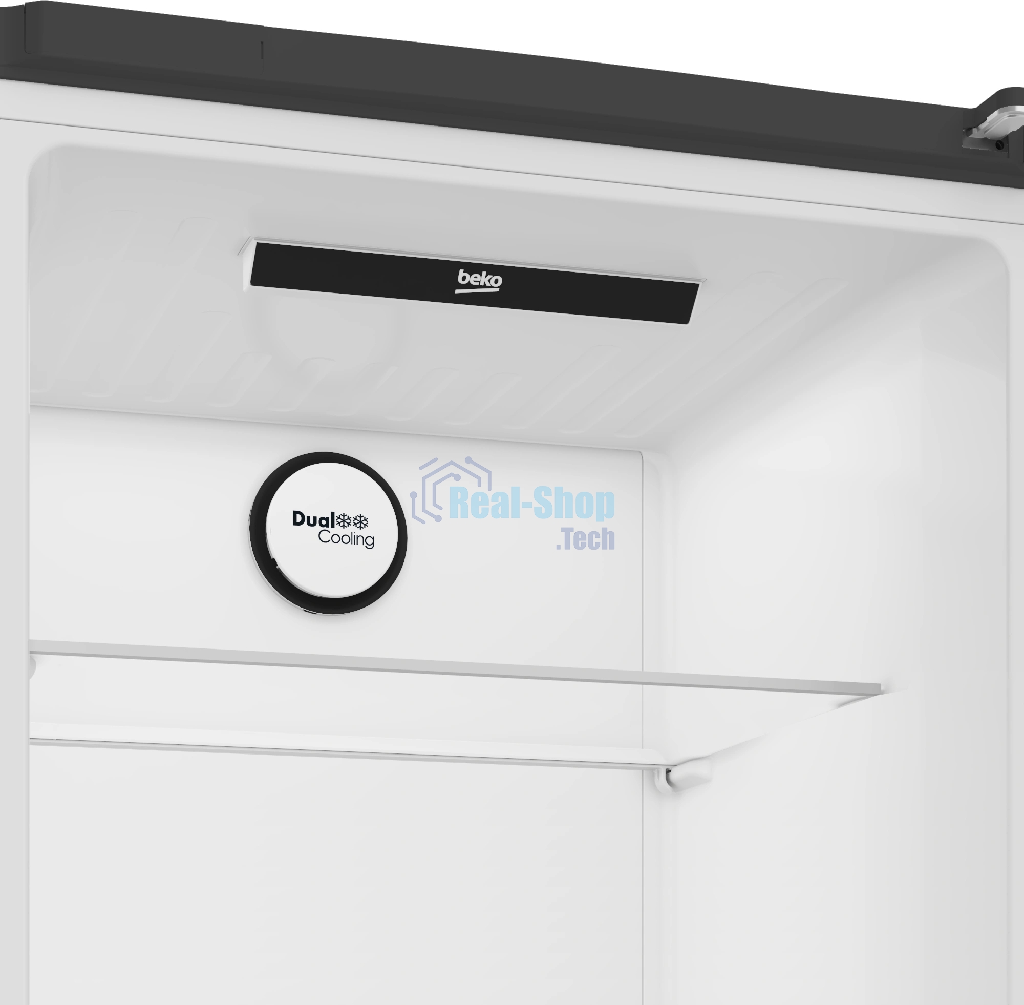 Холодильник Beko B3R0CNK402HG серый, двухкамерный, 257/100 л., морозилка снизу, No Frost