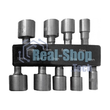 Набор головок FIT 57915набор усиленных головок crv 9 шт (5 - 13 мм)