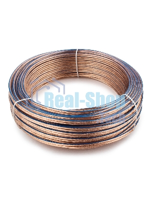 Акустический кабель Cablexpert CC-TC2x1,5-30M, прозрачный,  30 м, бухта
