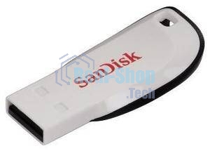 Флешка USB Sandisk 16Gb Cruzer SDCZ50C-016G-B35W USB 2.0 белый