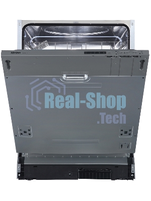Встраиваемая посудомоечная машина Korting KDI 60110, нержавеющая сталь, 59.8 см, 13 компл., 55 дБ, класс A+