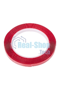 Двухсторонний скотч Rexant прозрачный 9 мм 5 м