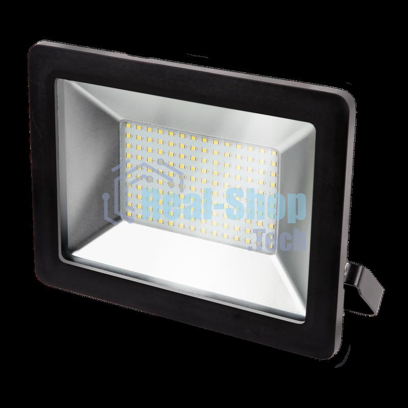 Прожектор светодиодный Gauss Elementary 100Вт 6600лм IP65 6500К черный ПРОМО