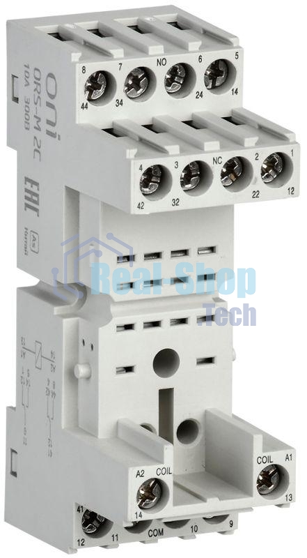 Розетка ORS-M для реле ORM 2C ONI ORS-M-1-2-G