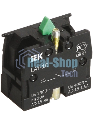 Блок контактный 1з для LAY5 ИЭК BDK21