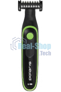 Машинка для стрижки Polaris PHC 0303RB черный/лайм 240Вт