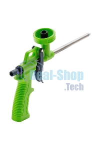 Пистолет для монтажной пены, пластмассовый корпус