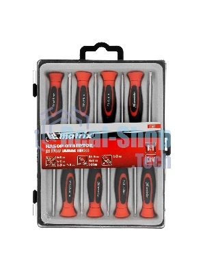 Набор отверток Matrix для точных работ с мобильными телефонами, 8 шт., Crv