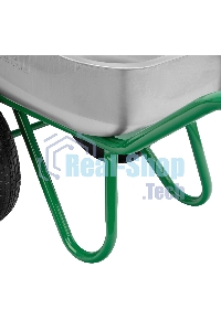 Тачка садово-строительная Palisad 2-х колесная, усиленная, грузоподъемность 320 кг, объем 100 л