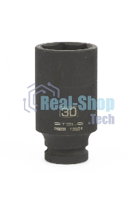 Головка ударная удлиненная шестигранная, 30 мм, 1/2