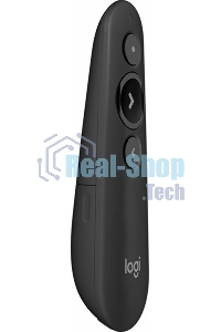 Презентер Logitech R500s Graphite черный, Bluetooth + 2.4 GHz, USB-ресивер, 3 программируемых кнопки, лазерная указка