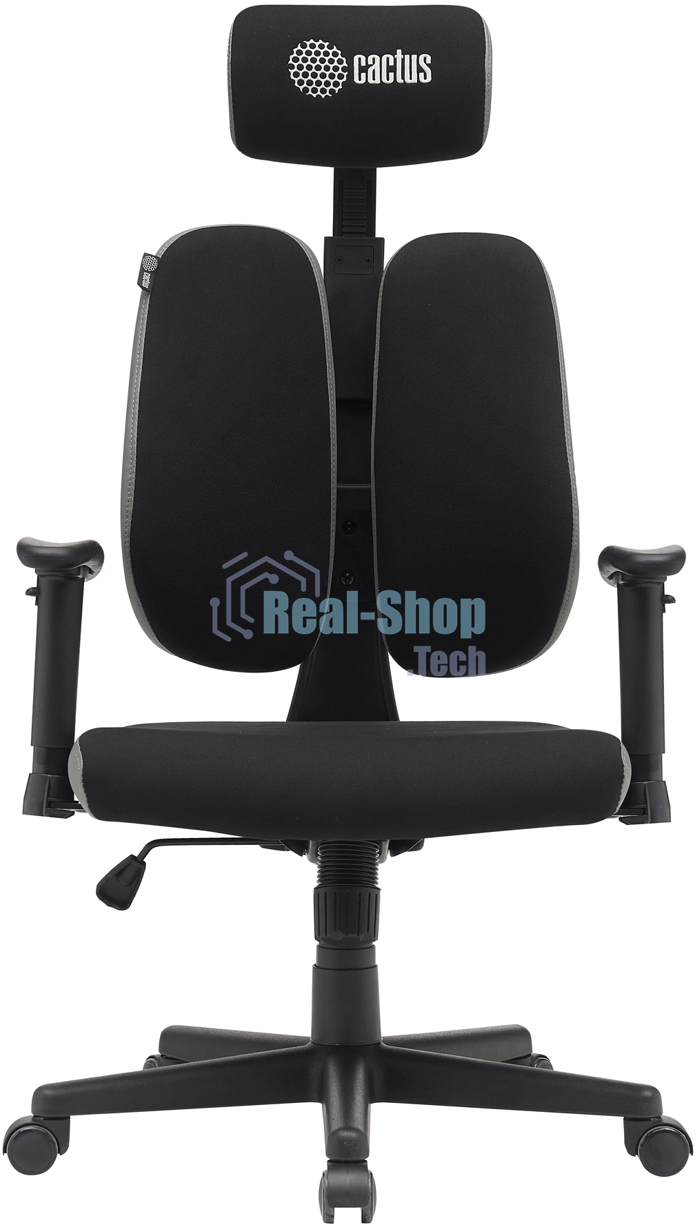 Кресло компьютерное Cactus CS-CHR-MC03-BKGY черный