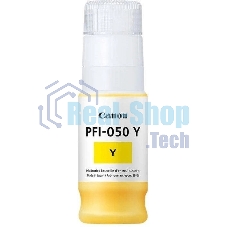 Картридж струйный Canon PFI-050Y 5701C001 желтый (70мл) для Canon imagePROGRAF TC-20M