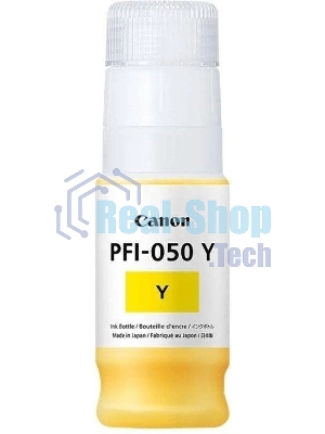 Картридж струйный Canon PFI-050Y 5701C001 желтый (70мл) для Canon imagePROGRAF TC-20M